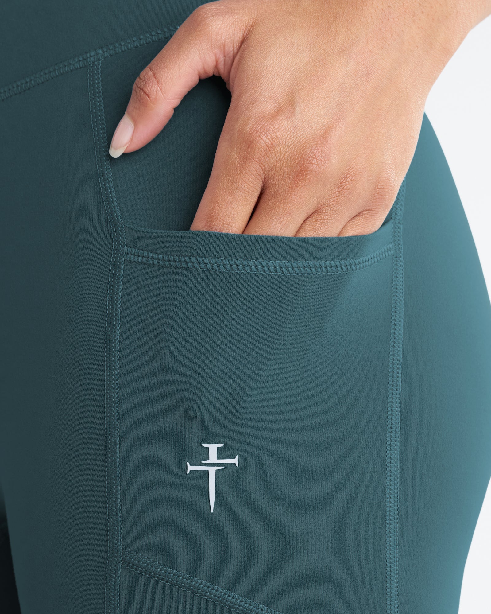 Nova Pocket Legging 27" - Teal