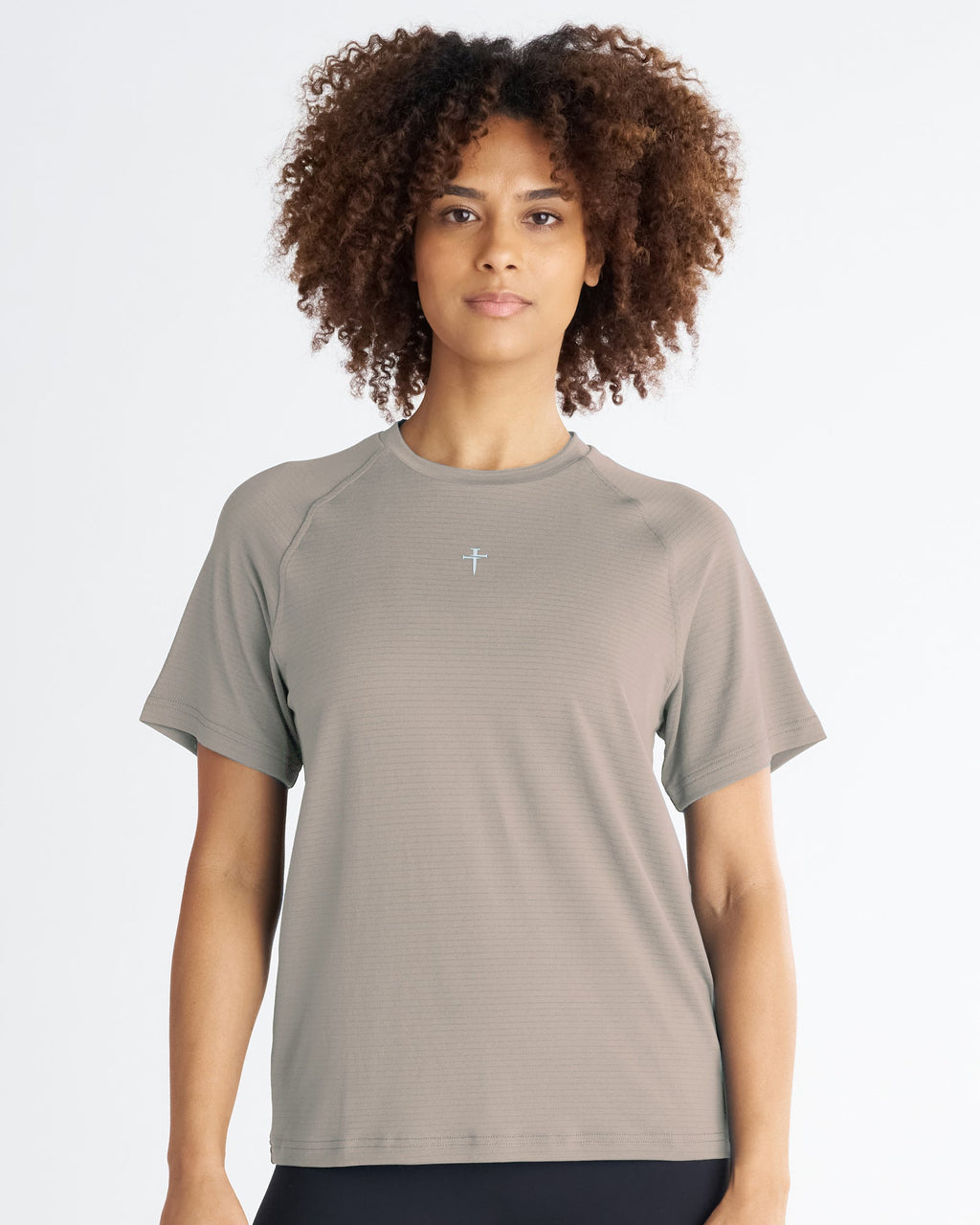 Women's Aion-Lite™ Relaxed Tee "Cross" - Sand