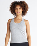 Women's Seamless Tank - Grey Marl