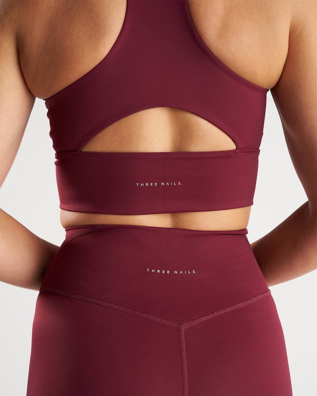 Endura-Train™ Longline Bra - Merlot