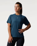 Women's Aion-Lite™ Relaxed Tee "Cross" - Midnight Navy