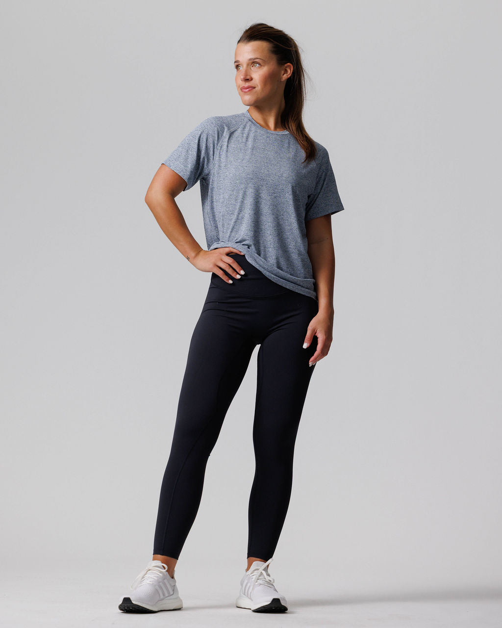 Women's Aion-Lite™ Relaxed Tee - Midnight Navy Marl