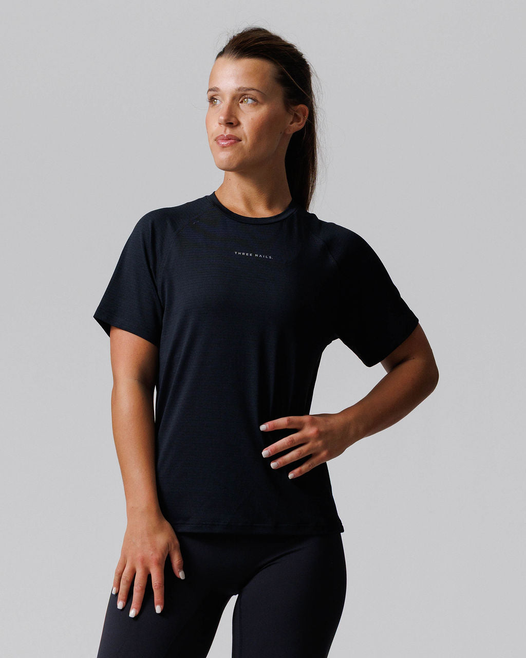 Women's Aion-Lite™ Relaxed Tee - Black